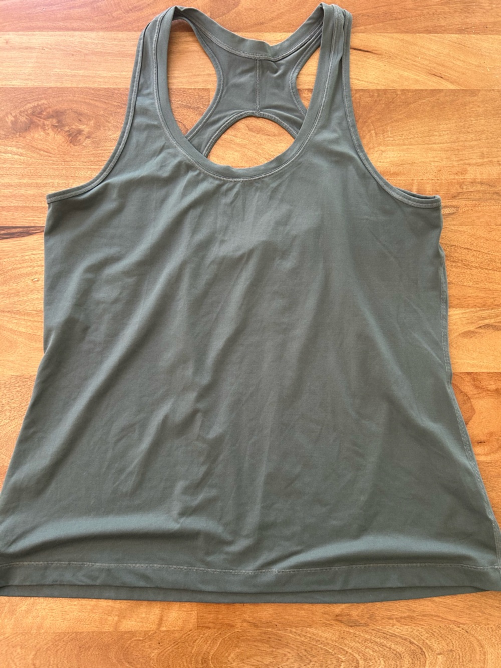 Athleta Olive Green Performance Tank Top Size XL